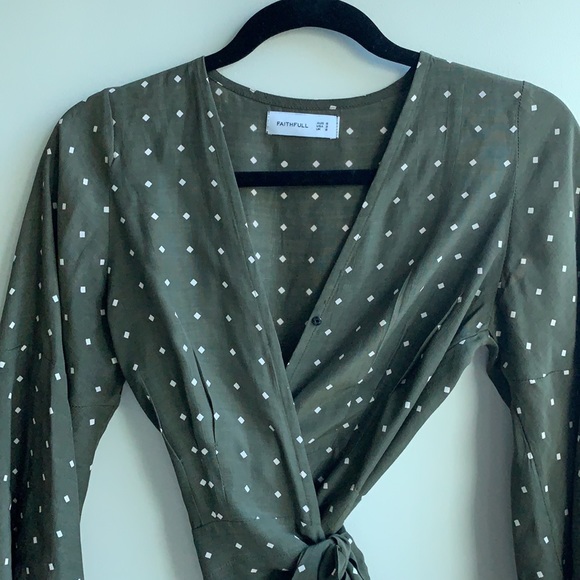 Faithfull the Brand Stefano Corelli Wrap Dress - Picture 6 of 6